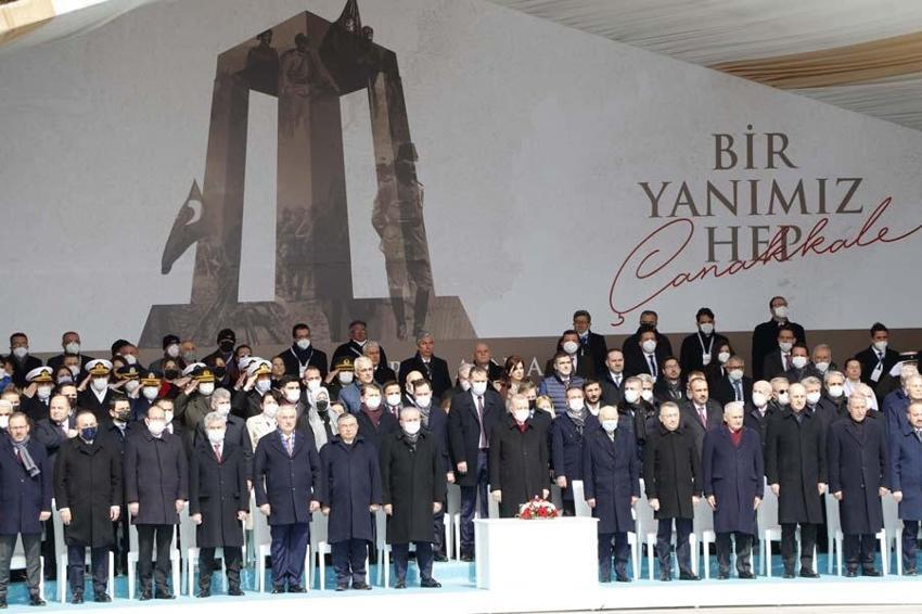 Çanakkale'de tarihi gün! Cumhurbaşkanı Erdoğan: 107 sene önce burada tarihin akışı değişmiştir