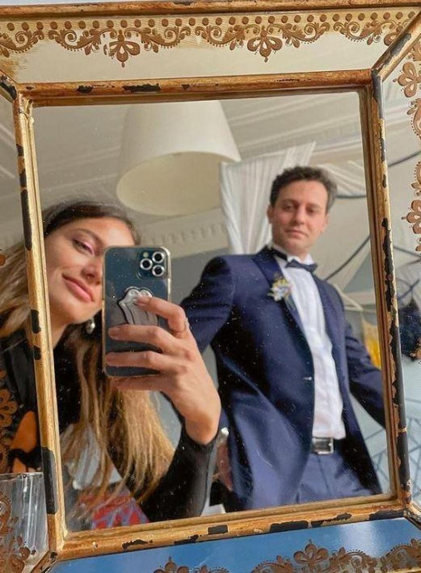 Demet Evgar'ın bebeği göründü! Levent Babataş'la sürpriz bir şekilde evlenmişti