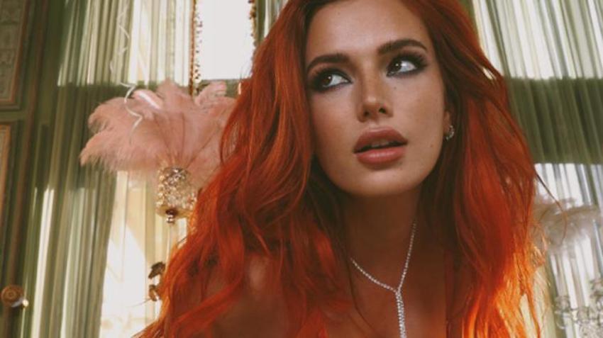 Bella Thorne beyaz bikinisiyle Instagram'ı salladı!