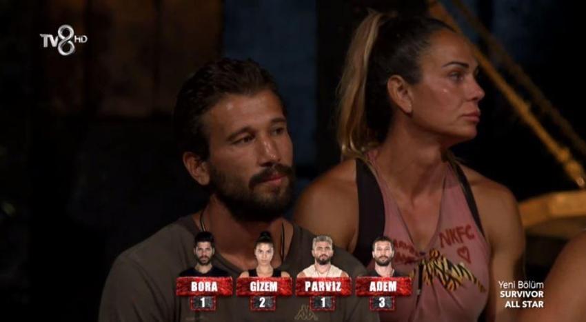 Survivor’da kim elendi, kim gitti? 23 Mart Survivor All Star elenen isim kim oldu? Evrim mi, Barış mı, Adem mi, Bora mı, Gizem mi? Acun Ilıcalı açıkladı