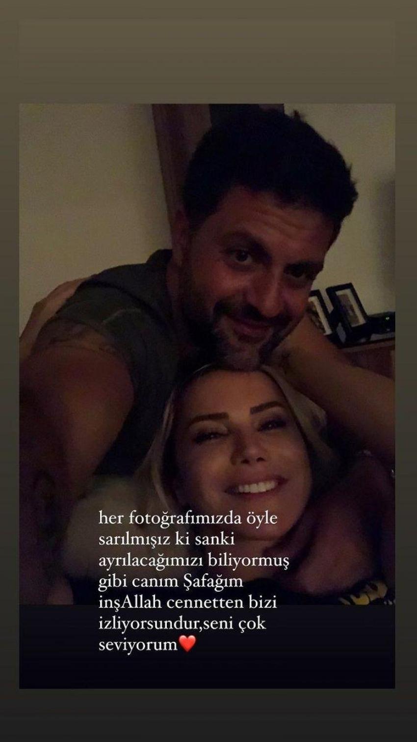 Ece Erken, eşi Şafak Mahmutyazıcıoğlu'na böyle seslendi! 'Sanki ayrılacağımızı biliyormuş gibi...'