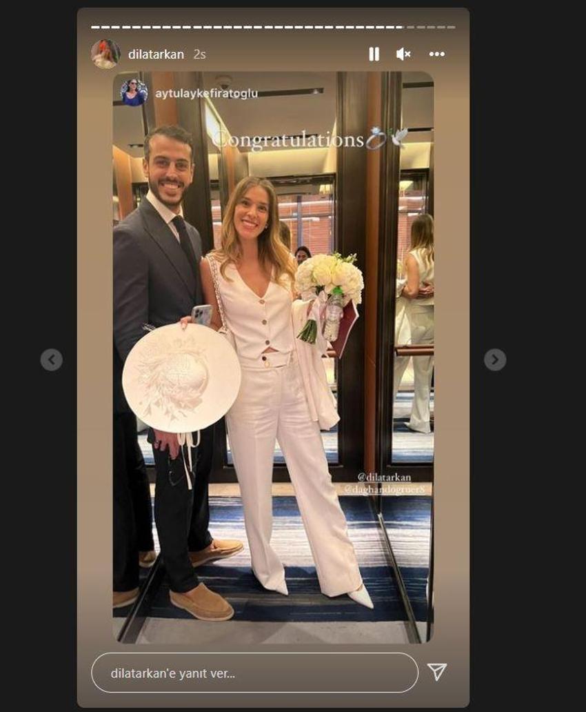 Dila Tarkan - Dağhan Doğruer çifti 'evet' dedi! İlk fotoğraflar...