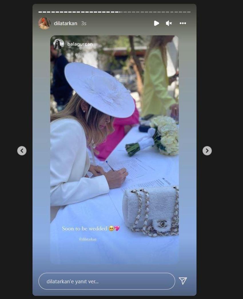 Dila Tarkan - Dağhan Doğruer çifti 'evet' dedi! İlk fotoğraflar...