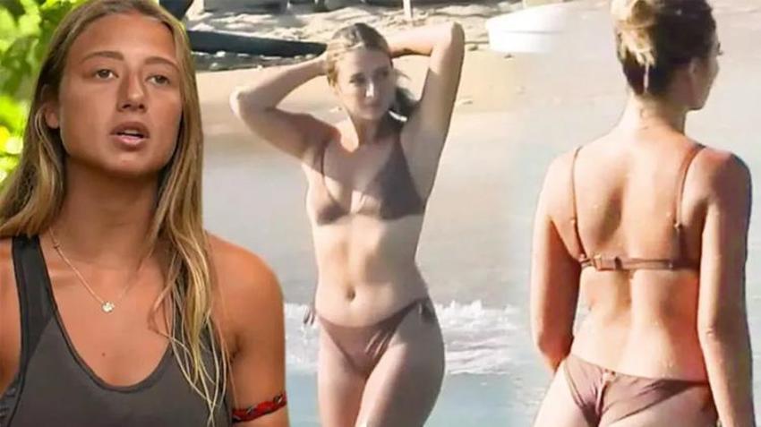 Aleyna Kalaycıoğlu Dominik'ten bikinili pozunu paylaştı, sosyal medya sallandı!