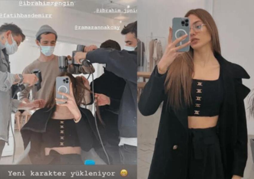 Dilan Çiçek Deniz'den yeni imaj! Yeni proje için sarıdan vazgeçti!