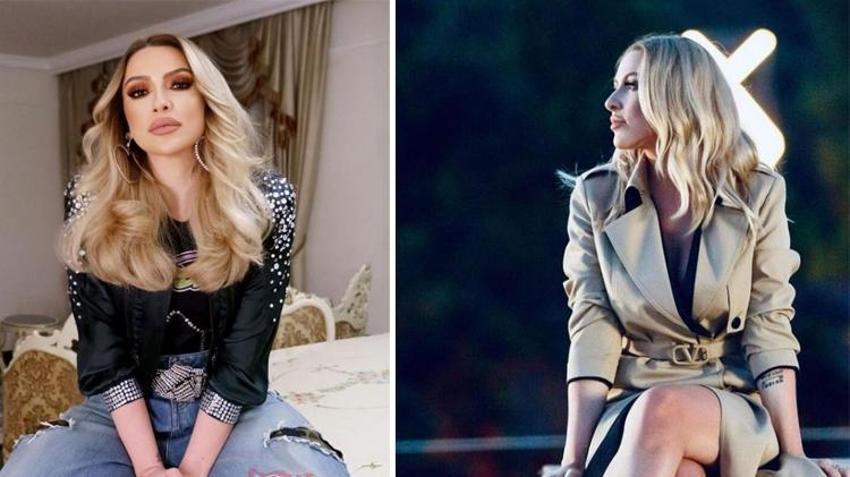 Şarkıcı Hadise nişandan fotoğraflarını konserinde paylaştı!
