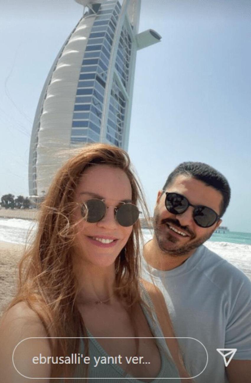 Ebru Şallı ve Uğur Akkuş'tan yeni poz! 