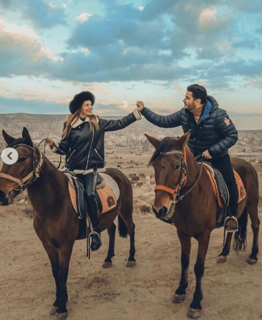 Ebru Şallı ve Uğur Akkuş'tan yeni poz! 