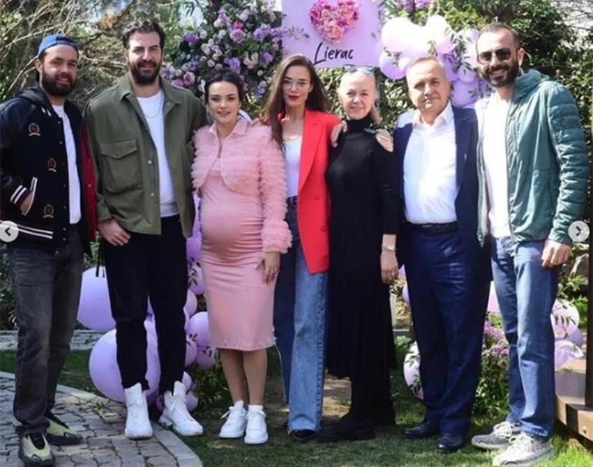 Hande Soral'dan eğlenceli baby shower partisi!