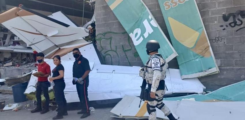 Meksika’da küçük uçak süpermarketin üzerine düştü: 3 ölü, 5 yaralı