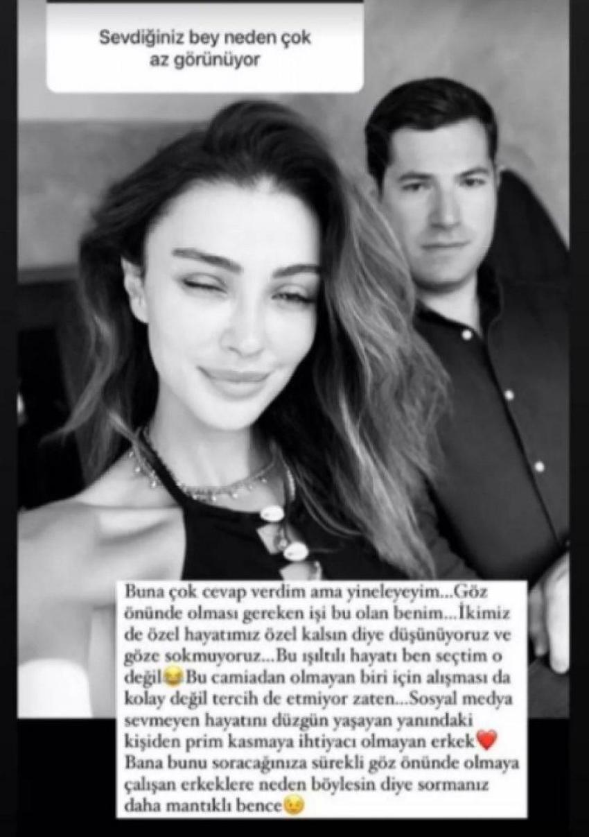Özge Ulusoy'dan Hacı Sabancı'ya olay gönderme!