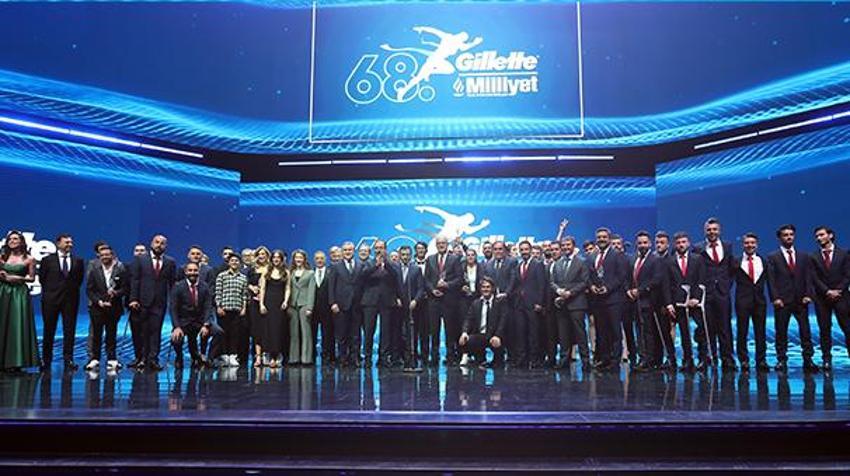 'Sporun Oscarları' sahiplerini buldu! 68'inci Gillette-Milliyet Yılın Sporcusu ödül töreninden kareler