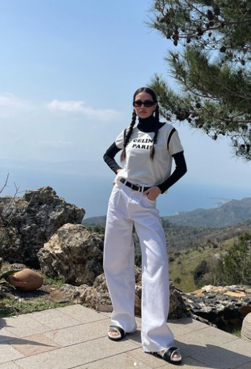 Yasemin Özilhan stres atmak için tatile çıktı!