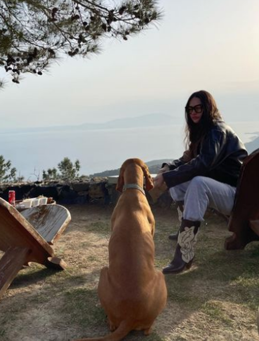 Yasemin Özilhan stres atmak için tatile çıktı!