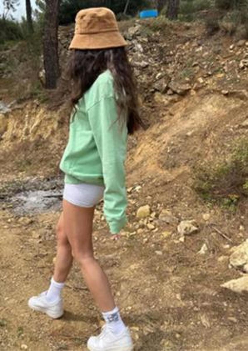 Yasemin Özilhan stres atmak için tatile çıktı!