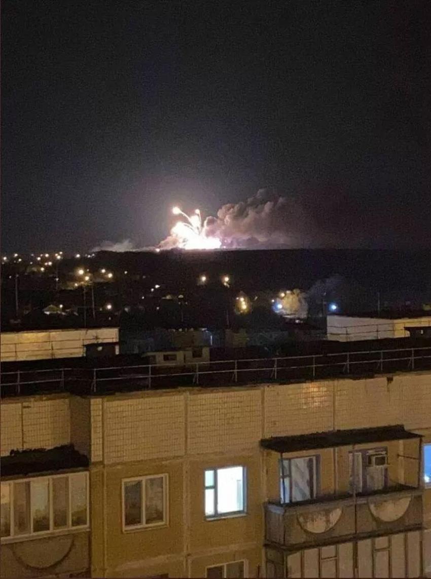 Ukrayna-Rusya savaşında son gelişmeler... Ukrayna Rusya topraklarını vurdu! helikopterler petrol tesisini bombaladı...