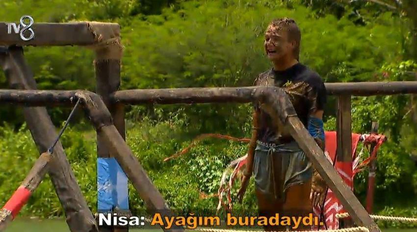Survivor'da Nisa ve Yağmur birbirine girdi! Oyunu yarıda bıraktı, üzerine yürüdü! 'Ne dedin sen?'