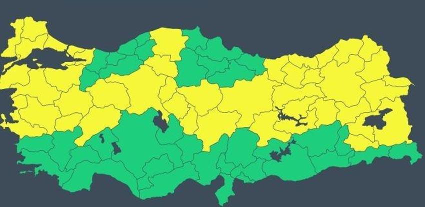 Meteoroloji son dakika duyurdu ve saat verildi! Çok kuvvetli geliyor, 44 il için uyarı! İstanbul, Ankara ve İzmir dahil...