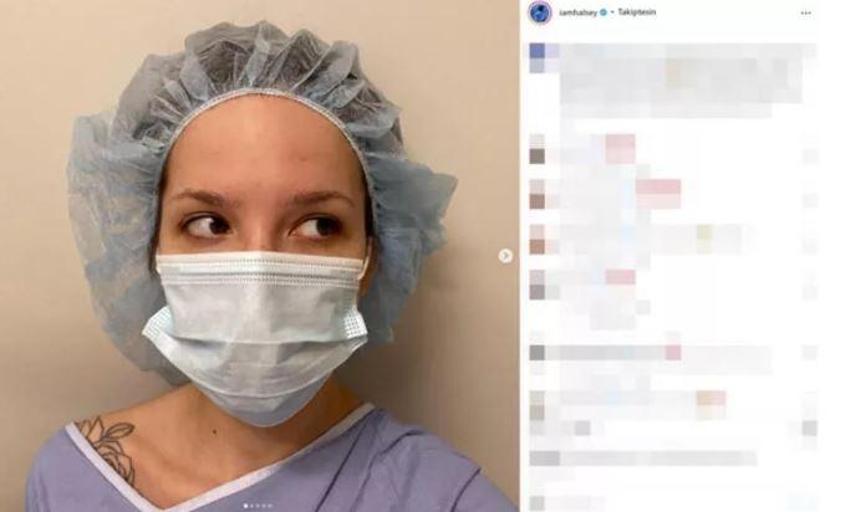 Dünyaca ünlü şarkıcı Halsey ameliyat oldu! 'Kırılganım ama heyecanlıyım'