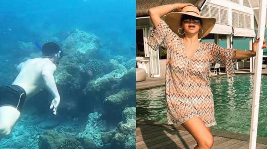 Hadise ile Mehmet Dinçerler Maldivler'de! "Cennet gibi günler"