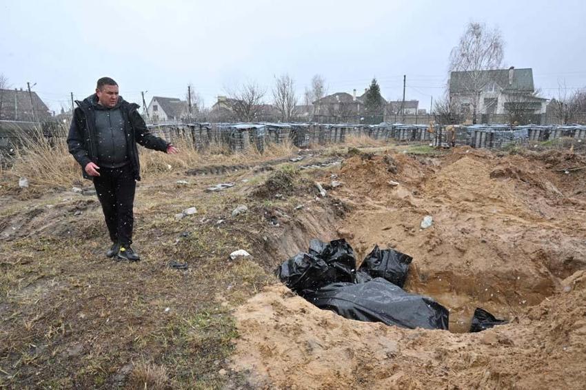 Buch'da dünyayı dehşete düşüren katliam! Zelenskiy vahşetin yaşandığı bölgede: Burada yaşananlar savaş suçu, Rusya için kötü olacak