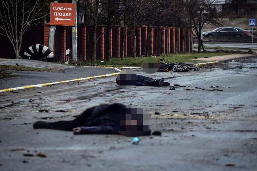 Buch'da dünyayı dehşete düşüren katliam! Zelenskiy vahşetin yaşandığı bölgede: Burada yaşananlar savaş suçu, Rusya için kötü olacak