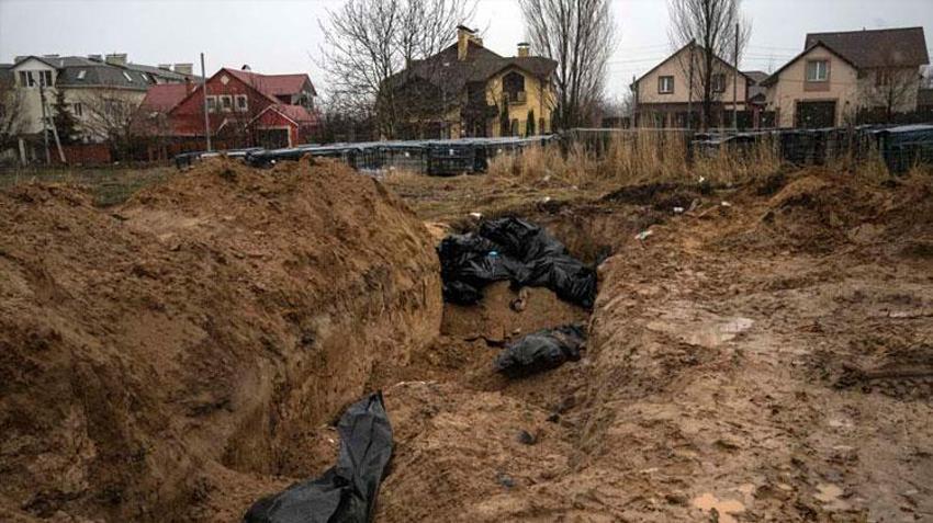 Buch'da dünyayı dehşete düşüren katliam! Zelenskiy vahşetin yaşandığı bölgede: Burada yaşananlar savaş suçu, Rusya için kötü olacak