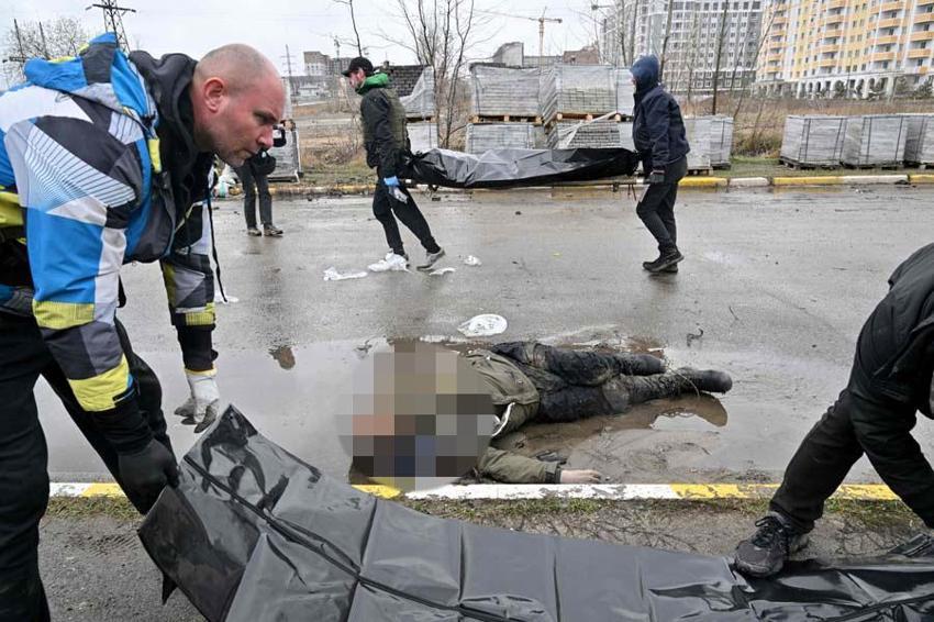 Buch'da dünyayı dehşete düşüren katliam! Zelenskiy vahşetin yaşandığı bölgede: Burada yaşananlar savaş suçu, Rusya için kötü olacak