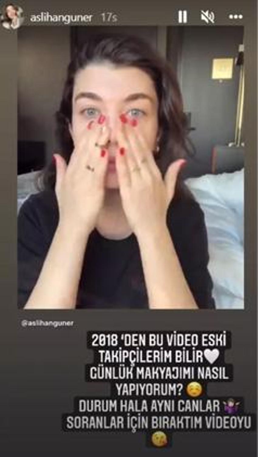 Aslıhan Güner 'Eski takipçilerim bilir' notuyla cesur halini paylaştı!