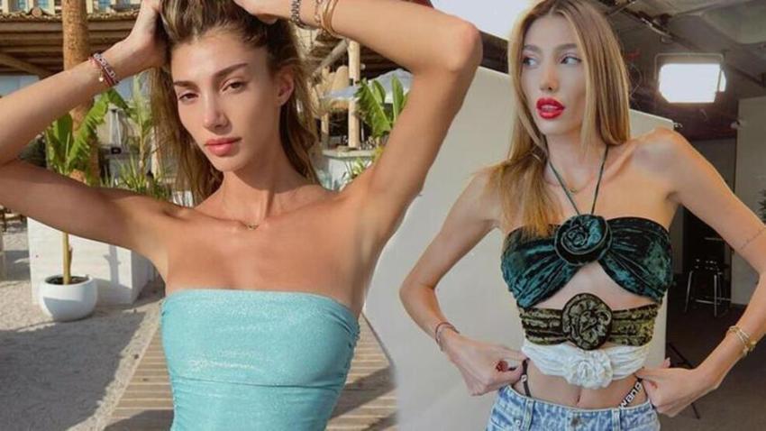 Şevval Şahin kombiniyle sosyal medyayı salladı! Kıyafeti bakın neye benzetildi...