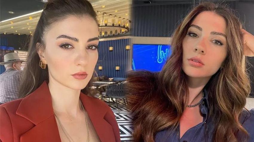 Aşk Mantık İntikam'ın Esra'sı Burcu Özberk'ten mini şortlu pozlar!