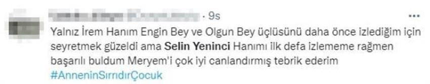 Annenin Sırrıdır Çocuk'un başrolü Selin Yeninci, sosyal medyada gündem oldu!