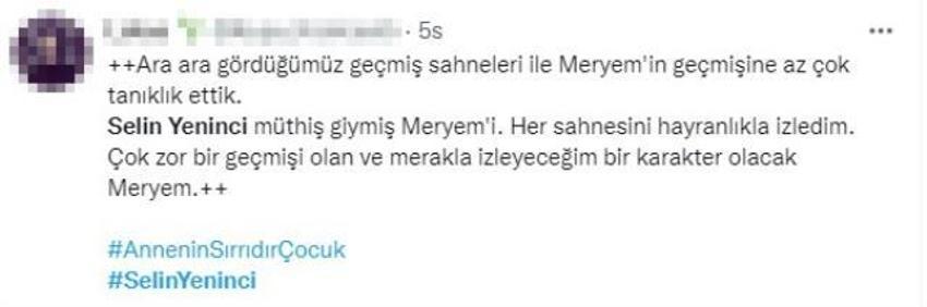 Annenin Sırrıdır Çocuk'un başrolü Selin Yeninci, sosyal medyada gündem oldu!