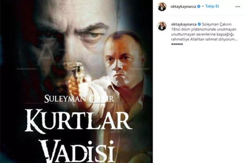 Kurtlar Vadisi'nin efsane karakteri Süleyman Çakır 18'inci ölüm yıl dönümünde unutulmadı