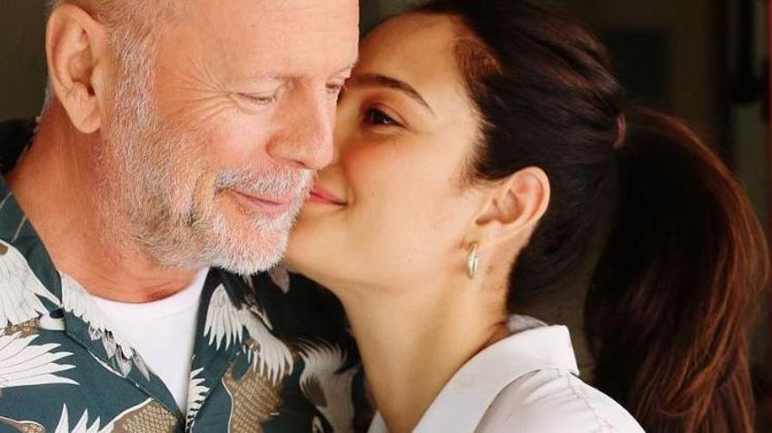 Oyunculuğa veda ettiğini duyurmuştu! Bruce Willis ilk kez görüldü: Eşi Emma Hemming paylaştı