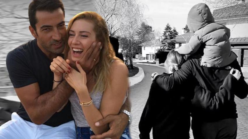 Sinem Kobal ile Kenan İmirzalıoğlu'nun yürüyüş keyfi!