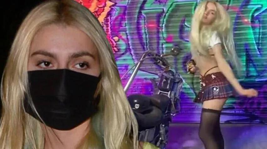 Aleyna Tilki'den ilginç açıklama: Kafamdan sallaya sallaya yapıyorum!