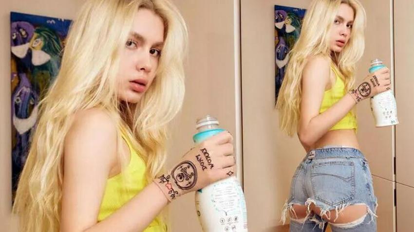 Aleyna Tilki'den ilginç açıklama: Kafamdan sallaya sallaya yapıyorum!