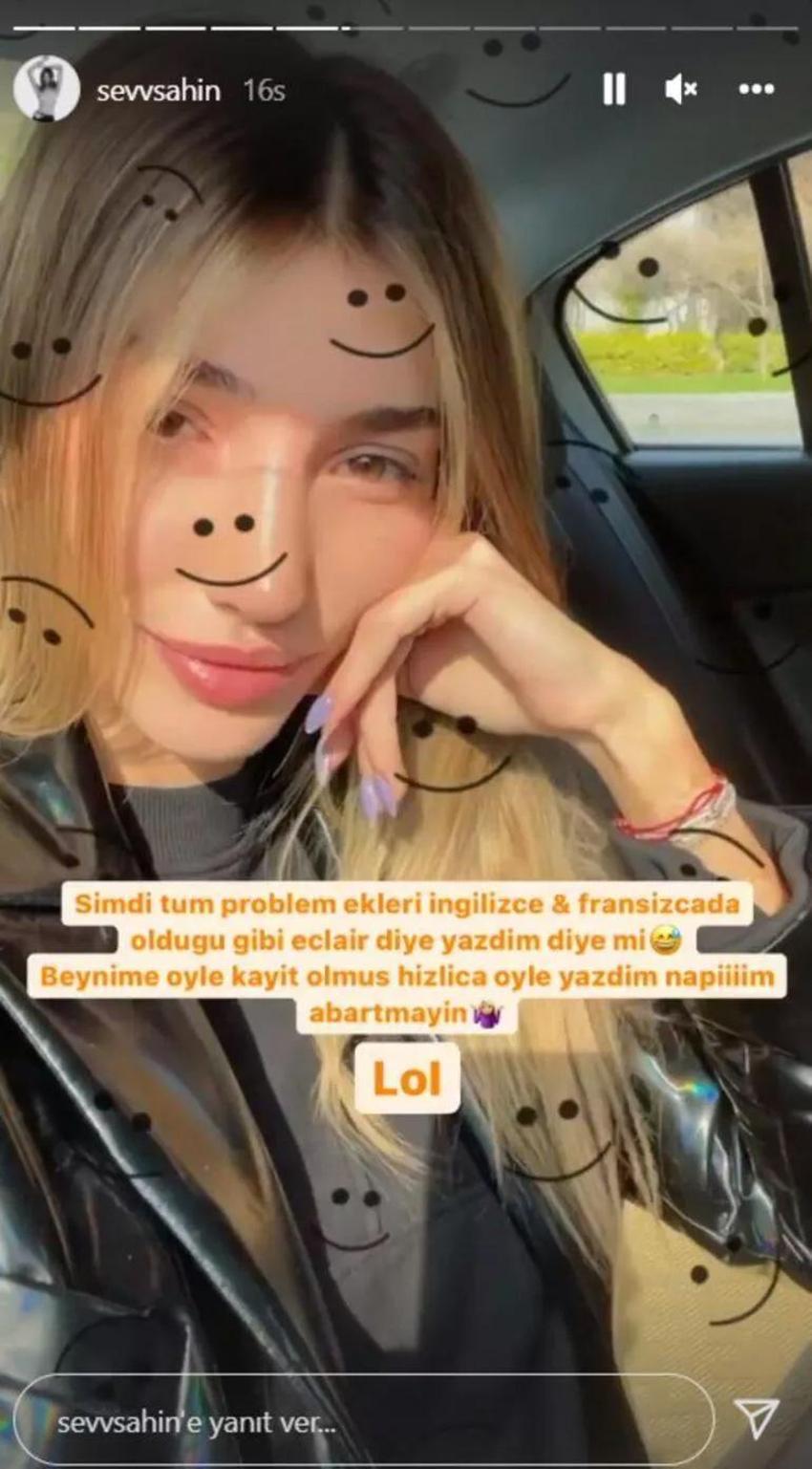 Şevval Şahin'den gündem olan 'eclair' paylaşımı eleştirilerine yanıt: Abartmayın!