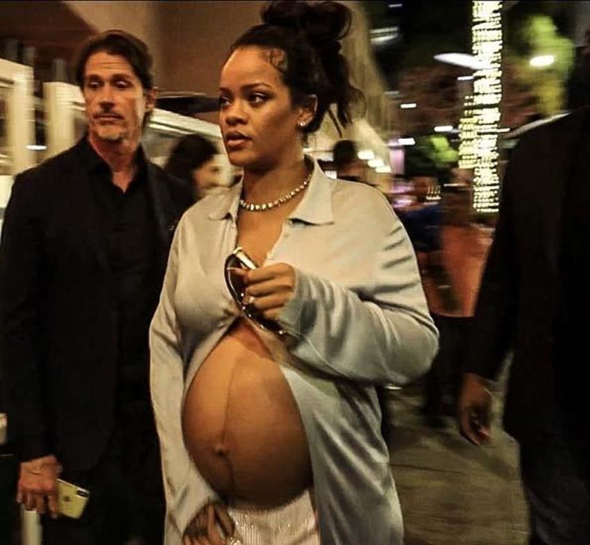 Rihanna gelen eleştirilere yanıt verdi: Neden hamileliğini saklayasın ki?