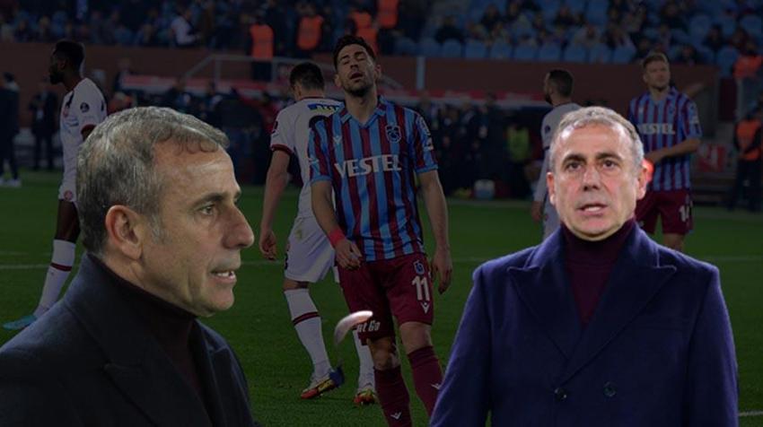 Trabzon'da terihite bir ilk yaşandı! Abdullah Avcı sert çıktı...
