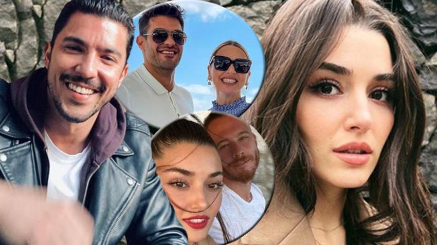 Kaan Yıldırım ile Hande Erçel aşk yaşıyor! Fotoğraf geldi, baş başa tatil yapıyorlar...