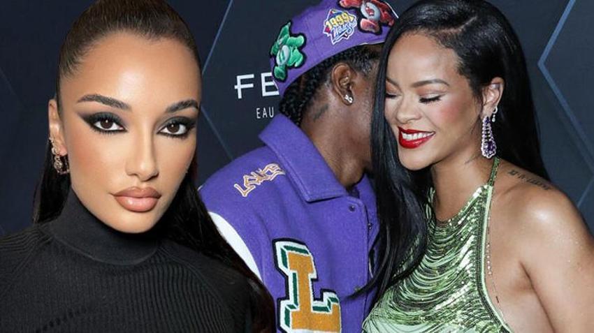 Dünyayı sallayan iddia! 'ASAP Rocky, Rihanna'yı ayakkabı tasarımcısıyla aldattı'