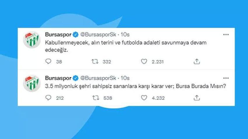 Spor Toto 1. Lig'de olaylı maç! İstanbulspor-Bursaspor karışlaşmasında saha karıştı çılgına döndüler...