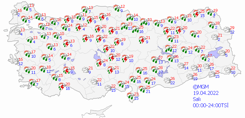 Nisanda baharı bekleyenler yanıldı! Geri döndü, yoğun yağış bugün başlıyor, yarın etkisi artacak, salı ve çarşamba günü ise...