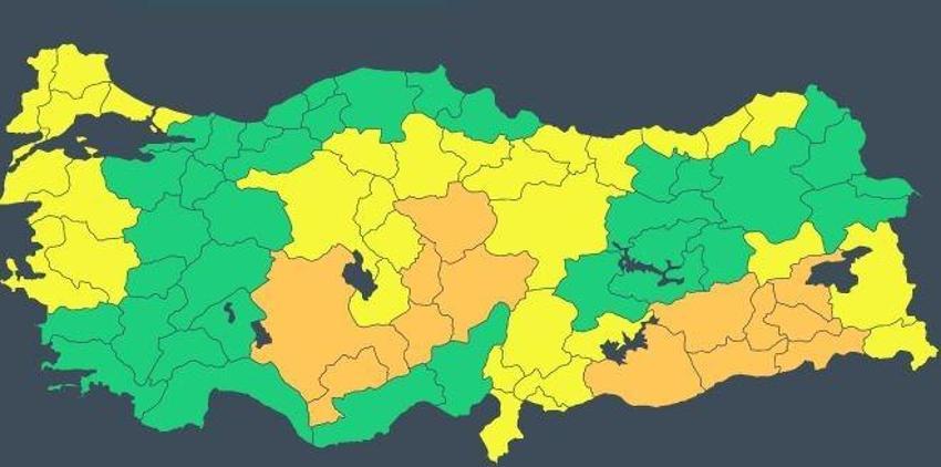 Kış geri döndü! Hava buz kesti, sıcaklıklar düşüyor! Meteoroloji son dakika duyurdu! Günlerce sürecek, 44 ilde alarm...