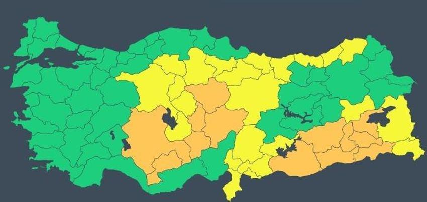 Kış geri döndü! Hava buz kesti, sıcaklıklar düşüyor! Meteoroloji son dakika duyurdu! Günlerce sürecek, 44 ilde alarm...