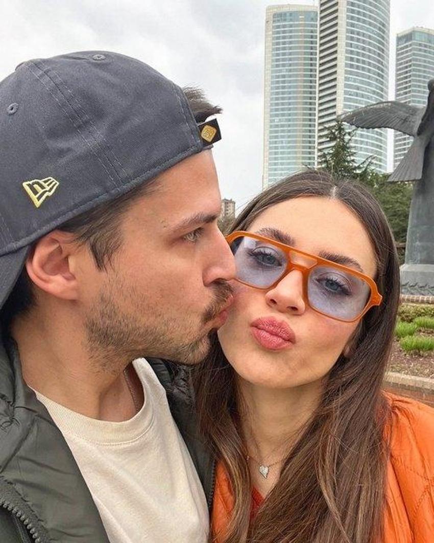Fulya Zenginer anne olmak için gün sayıyor! Eşiyle kamera karşısına geçti...