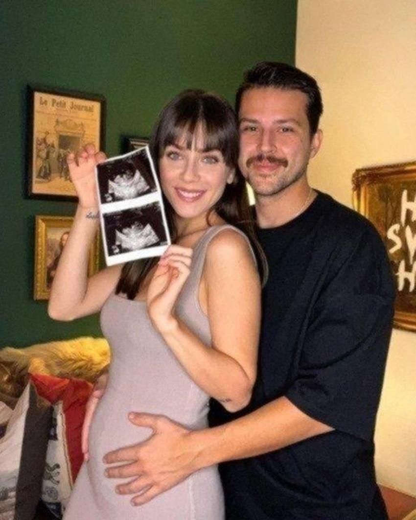 Fulya Zenginer anne olmak için gün sayıyor! Eşiyle kamera karşısına geçti...