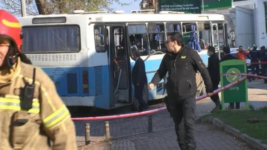 Bursa'da infaz koruma memurlarını taşıyan otobüste patlama